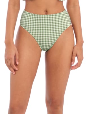 Jewel Cove Printed Hipster Bikini Bottoms