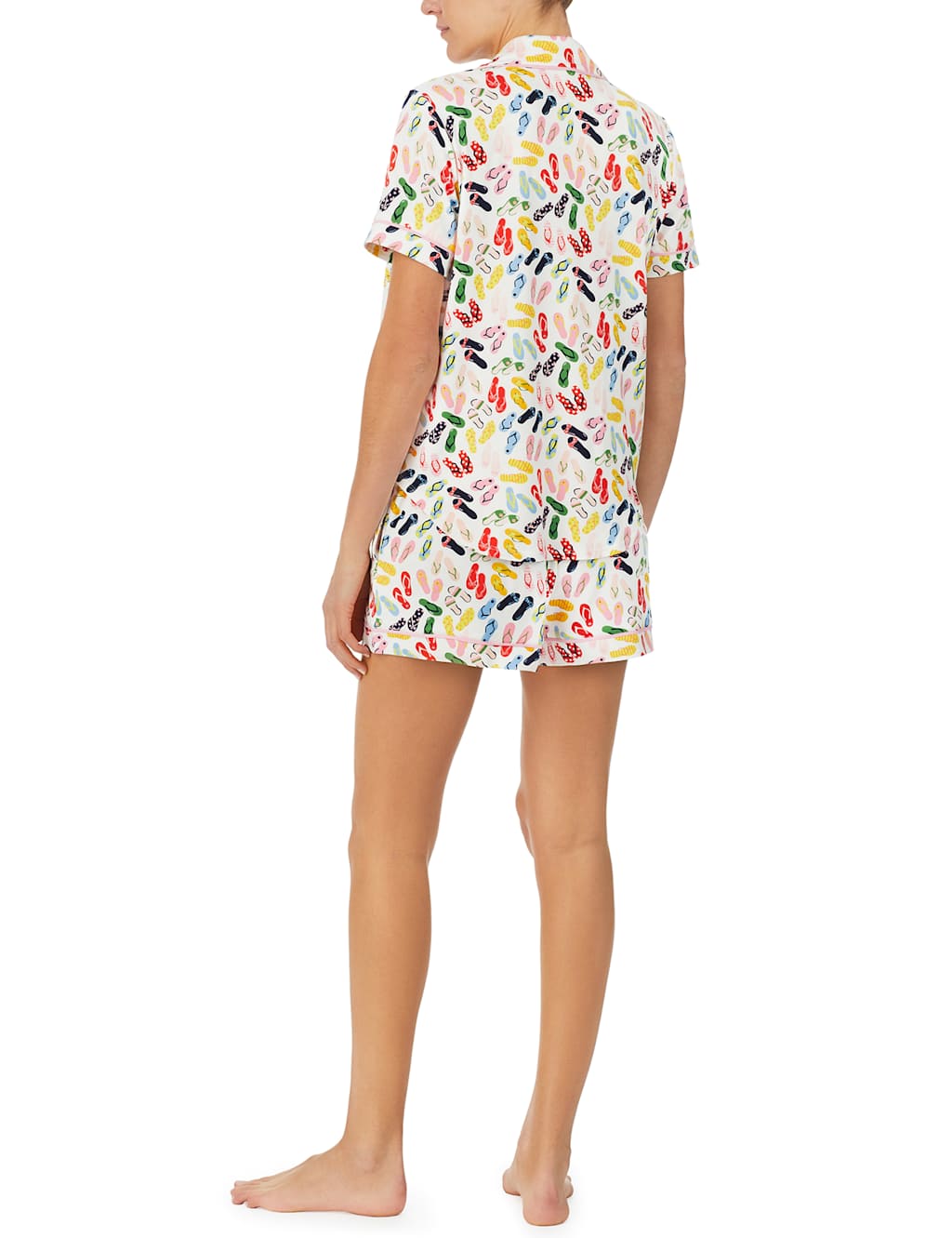 Jersey Flip Flop Print Shortie Set image 3