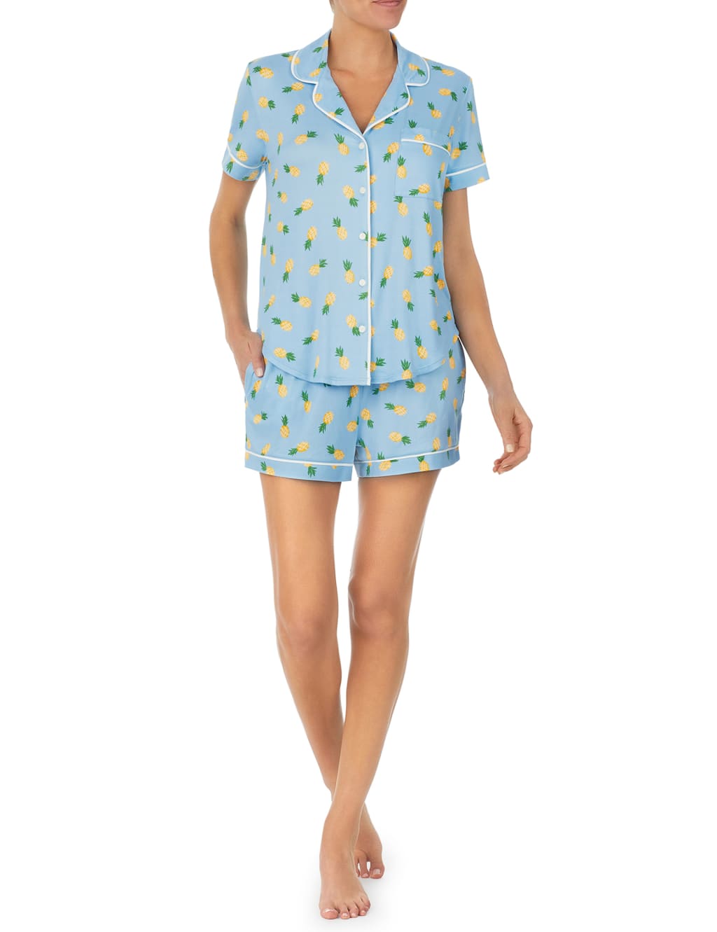 Pineapple Print Shortie Set image 1
