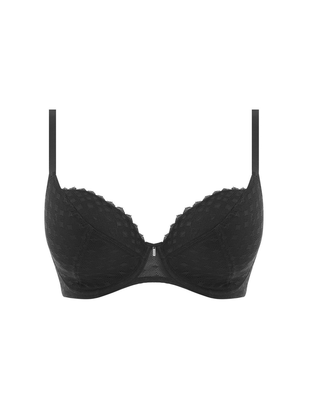 Signature Lace Wired Plunge Bra image 2