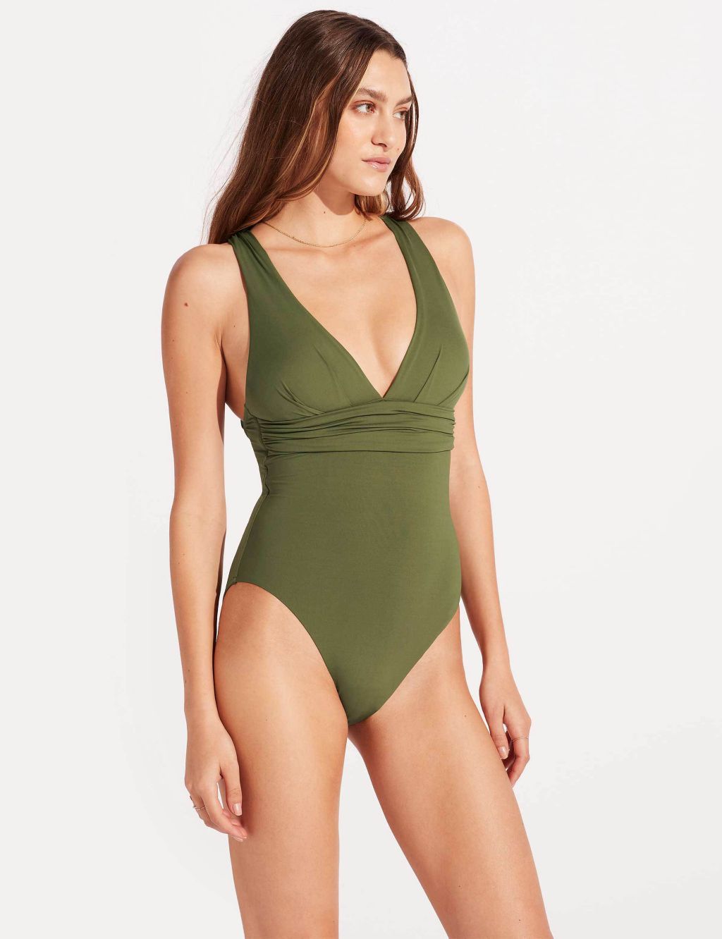 Collective Padded Plunge Swimsuit image 5