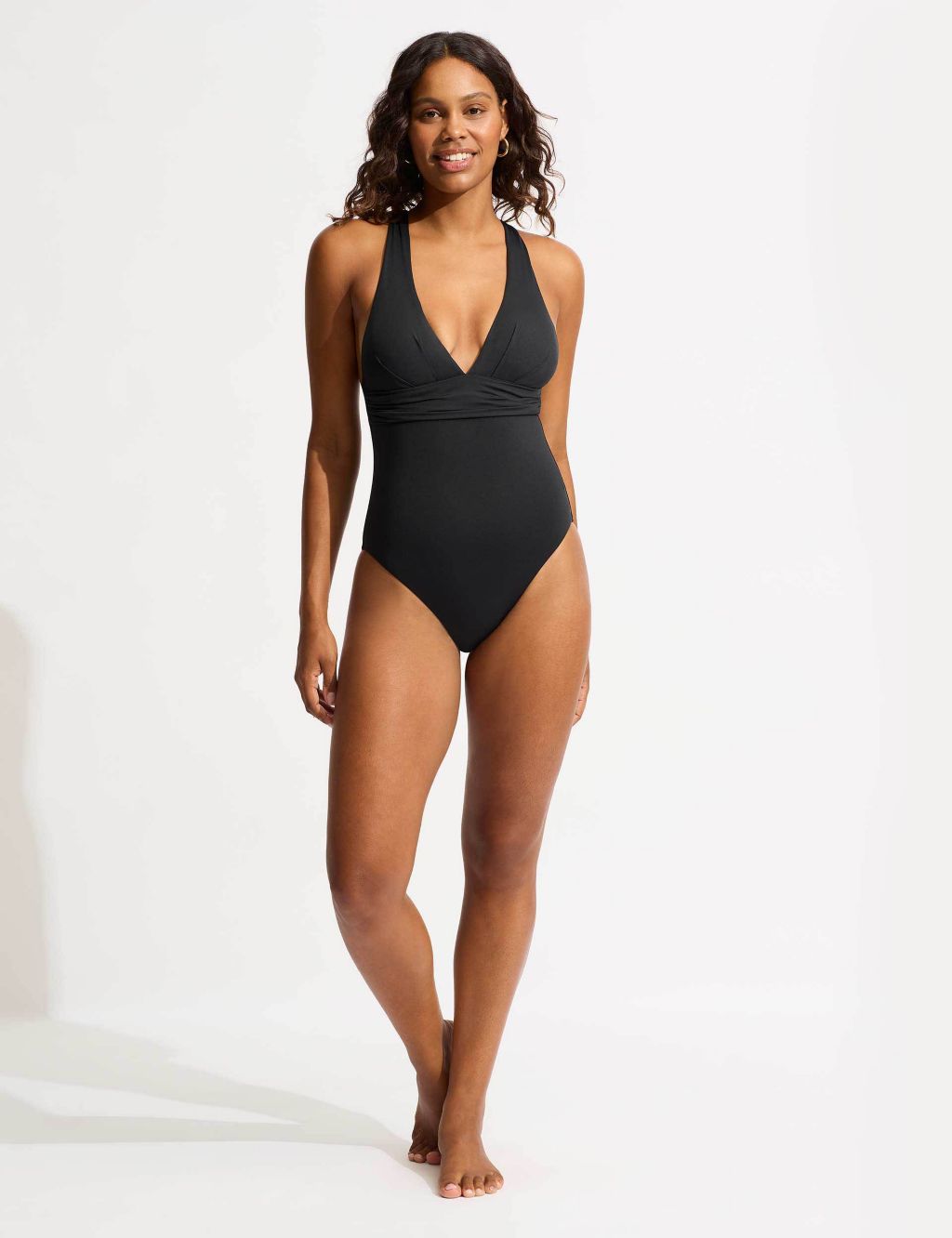 Collective Padded Plunge Swimsuit image 1