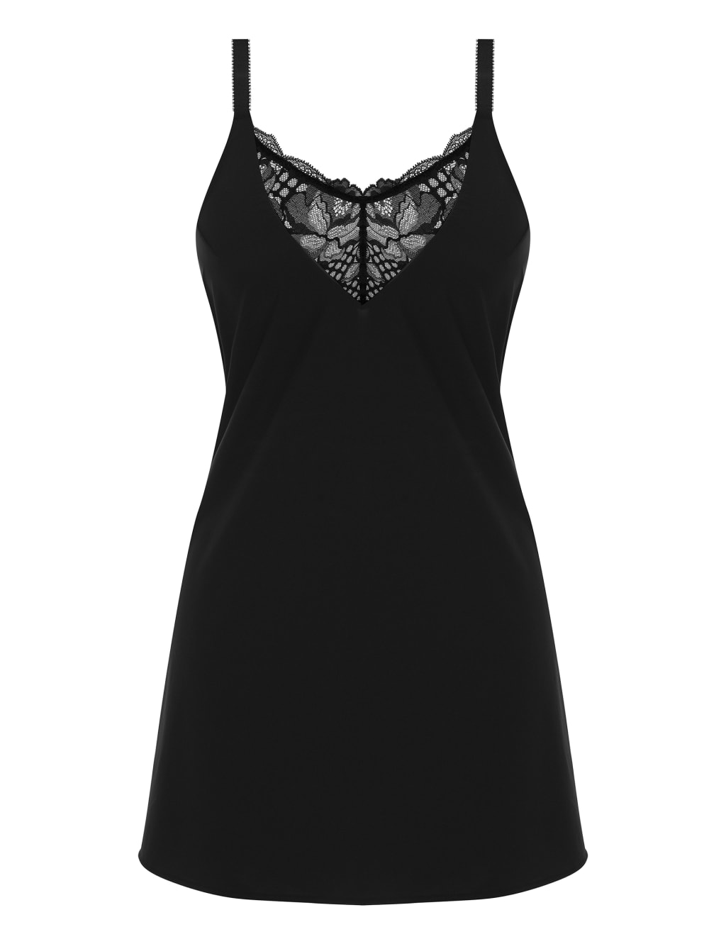 Soft Rib Knit Jersey Sleepwear Chemise Nocturnal Sm