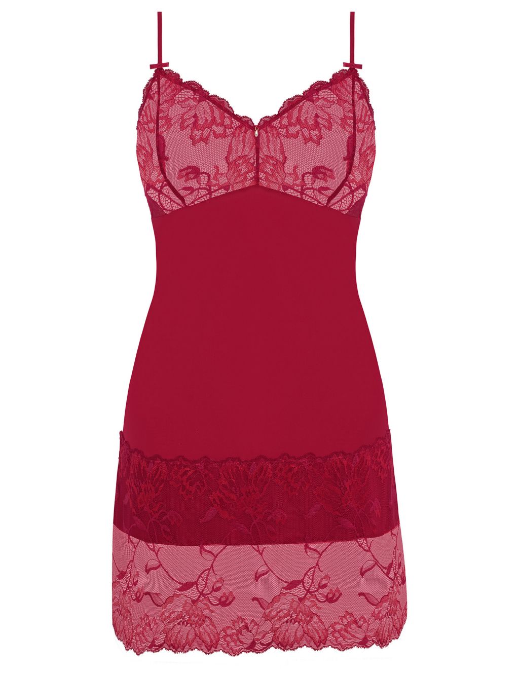 Aubree Strappy Lace Chemise image 2