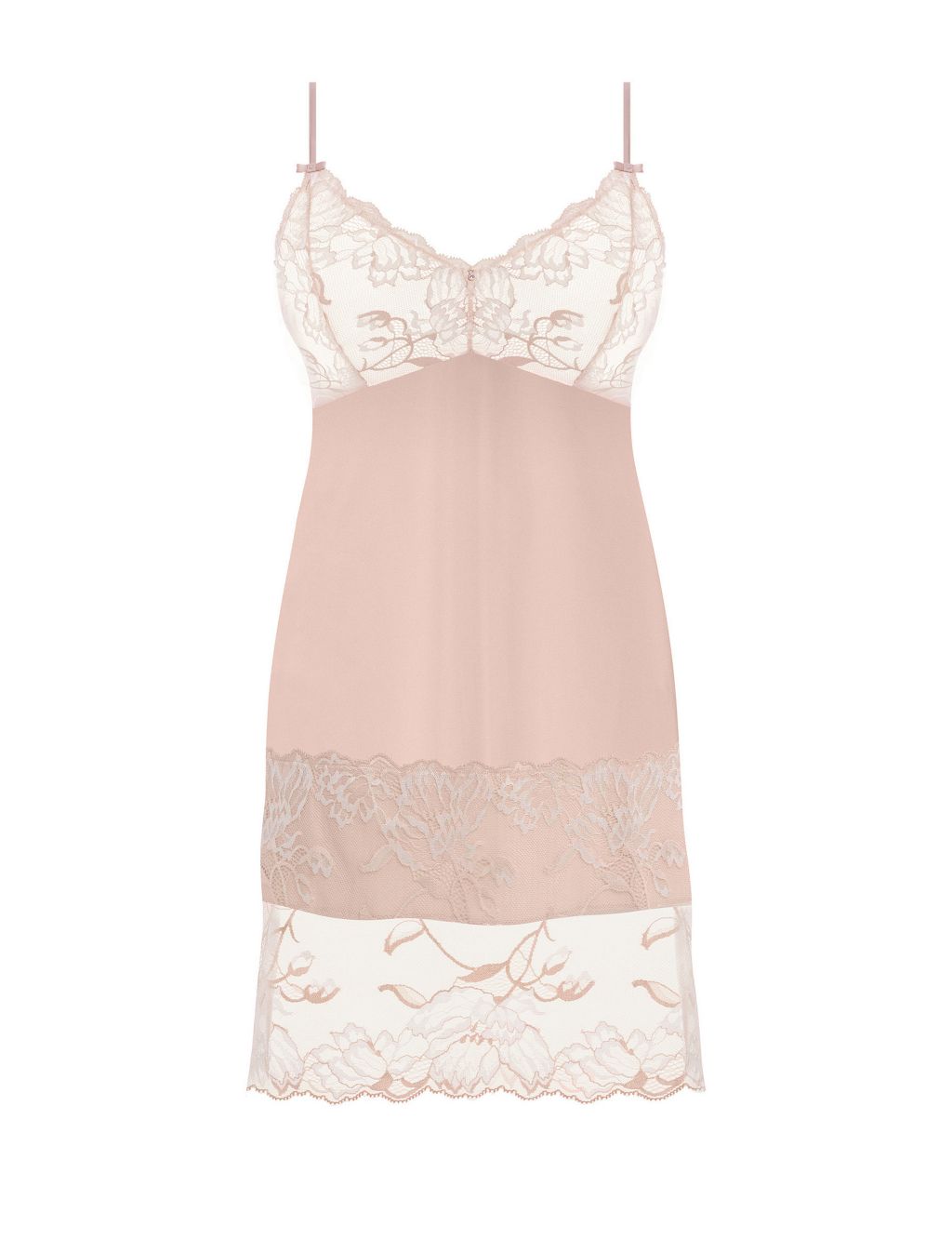 Aubree Strappy Lace Chemise