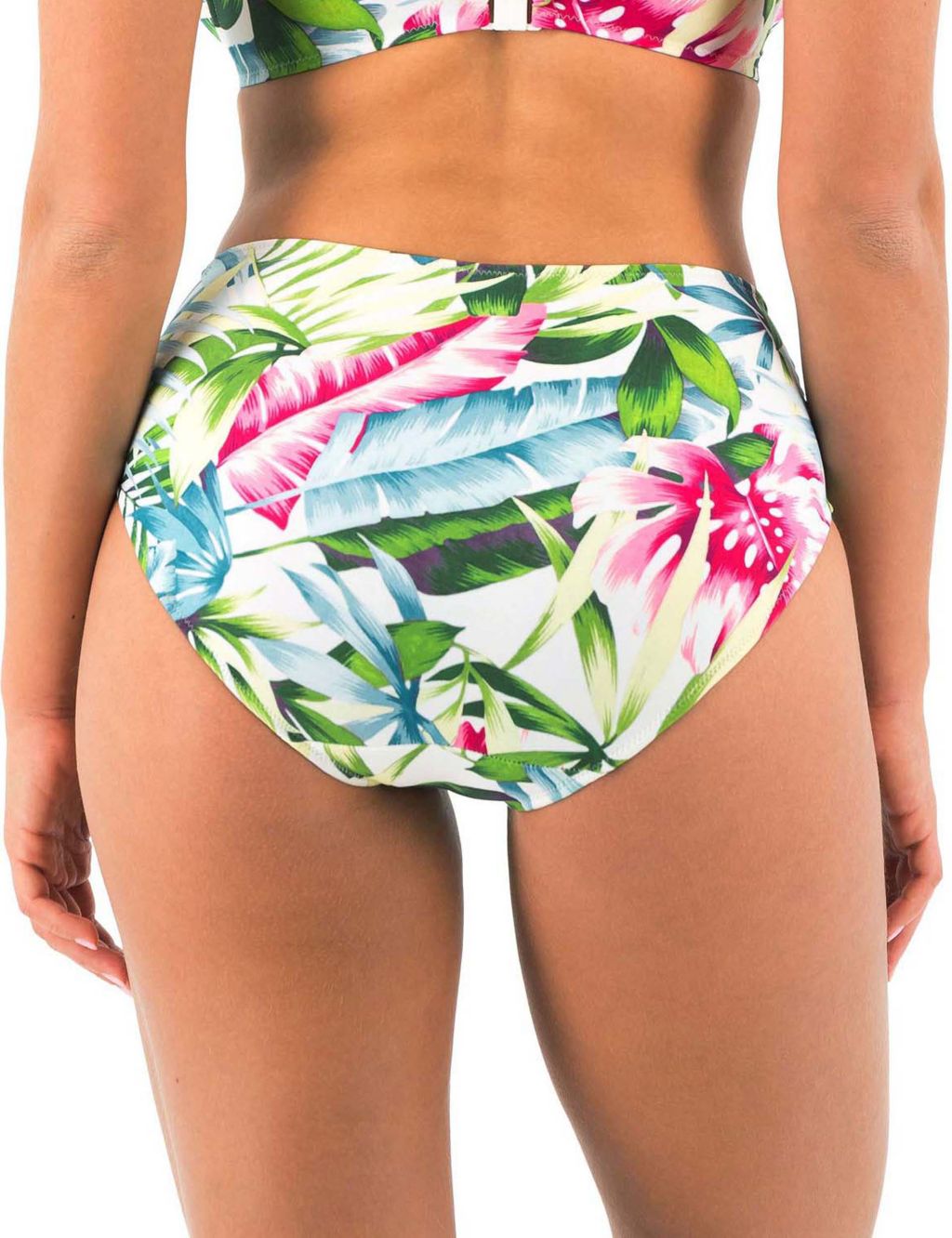 Langkawi Floral High Waisted Bikini Bottoms image 5
