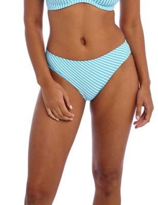 Freya Women's Jewel Cove Striped Bikini Bottoms - Turquoise Mix, Turquoise Mix