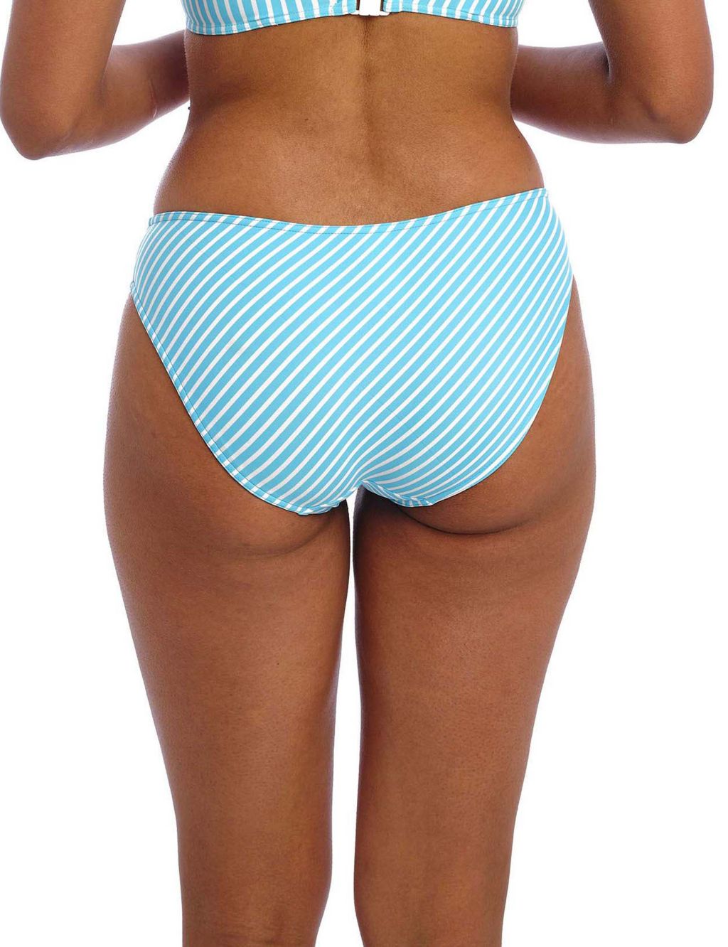 Jewel Cove Striped Bikini Bottoms image 4