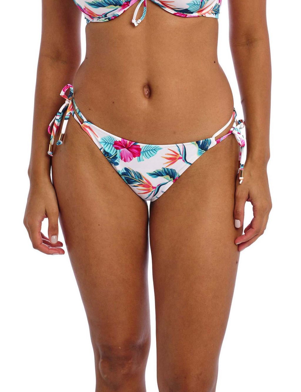 Palm Paradise Tie Side Bikini Bottoms