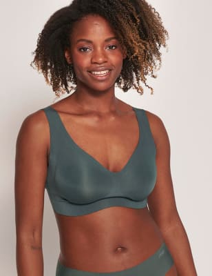 Sloggi Zero Feel-Bralette-Over the Head-Non-wired – Whites of Kent Ltd