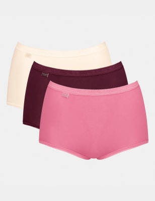 Sloggi 3Pk Basic Maxi Briefs, £25.00