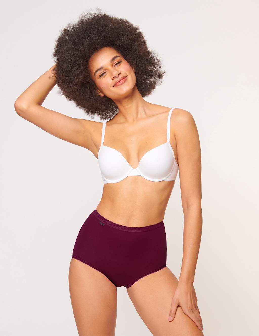3pk High Waisted Full Briefs image 4