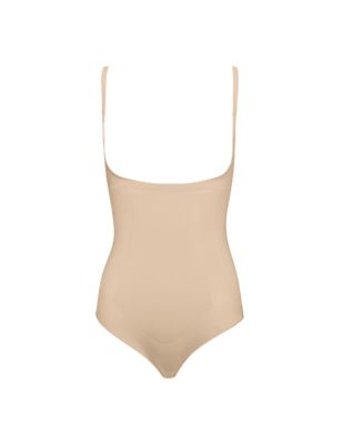 Oncore Firm Control Open-Bust Panty Bodysuit