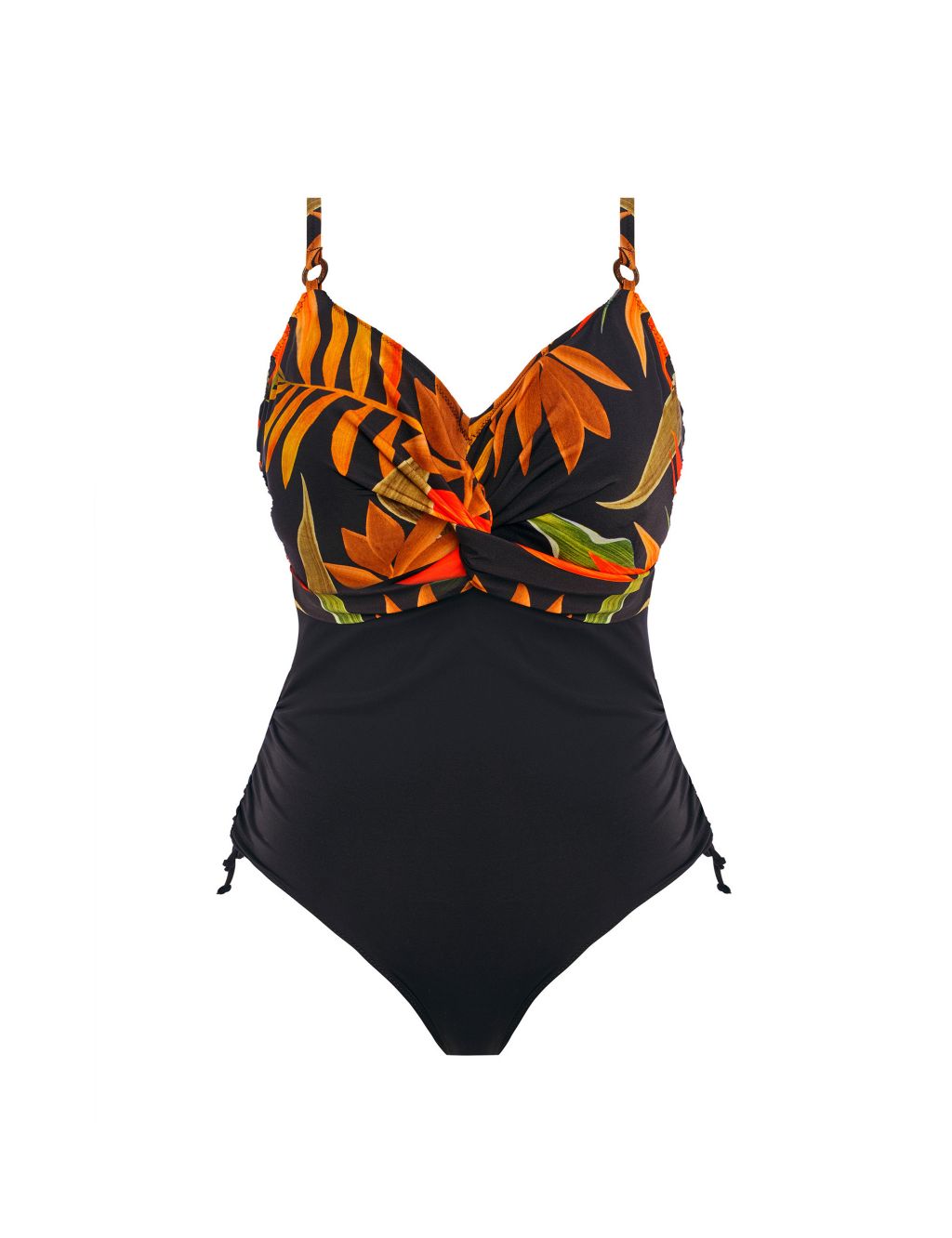 Pichola Floral Wired Scoop Neck Swimsuit image 2