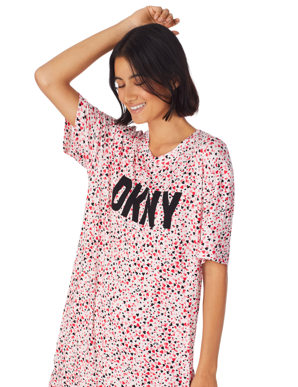 Jersey Heart Print Nightshirt image 2