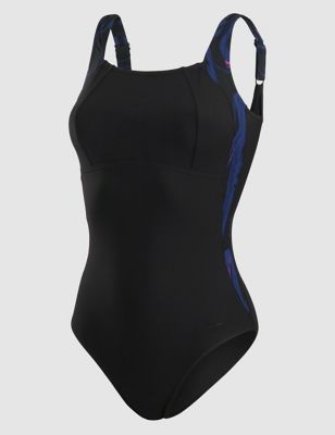 Lunalustre Printed Shaping Swimsuit