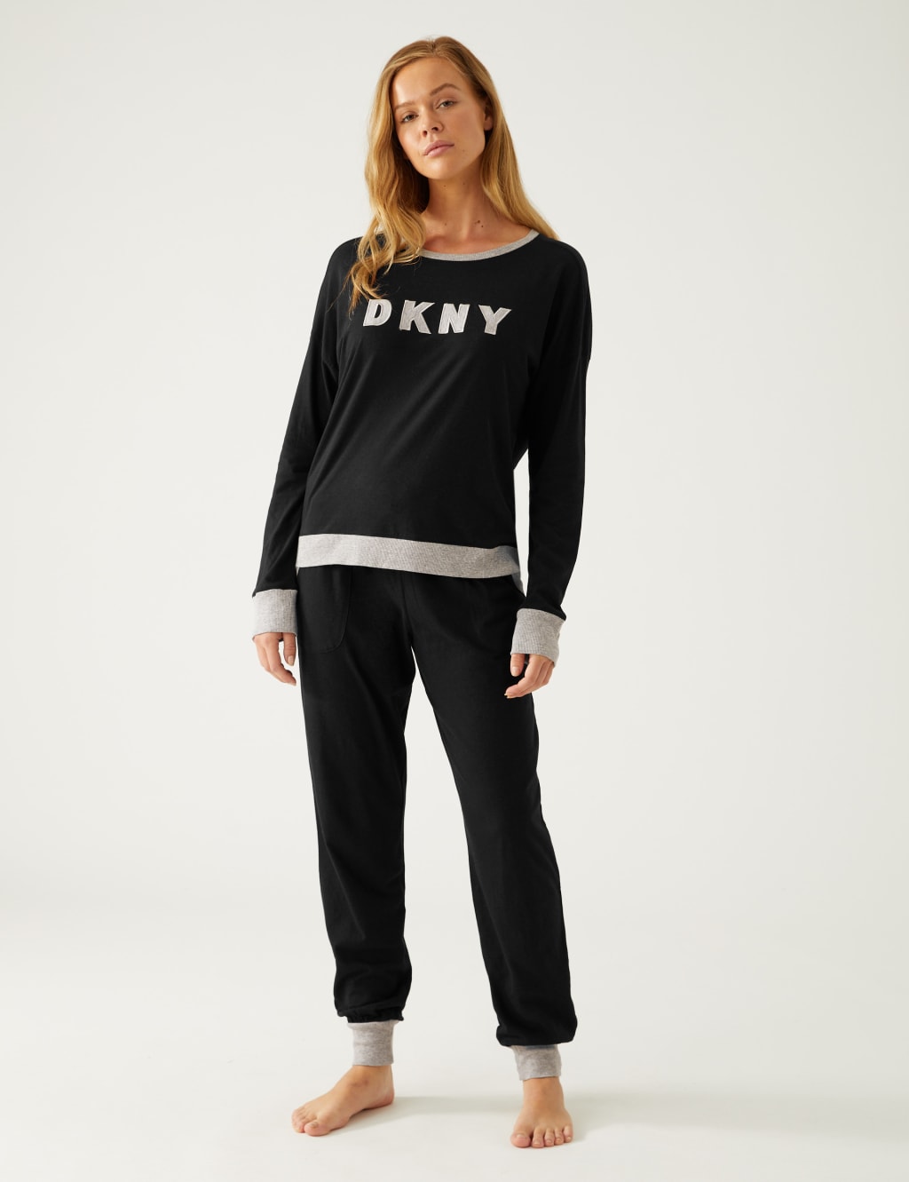 Cotton Rich Embroidered Pyjama Set image 1