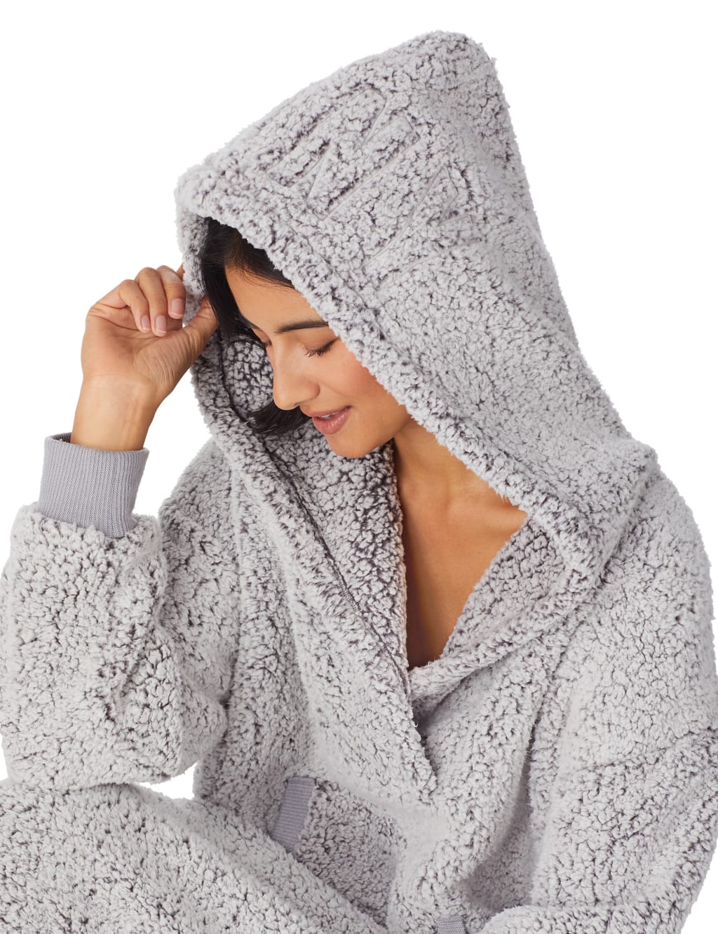 Hooded Long Dressing Gown image 5