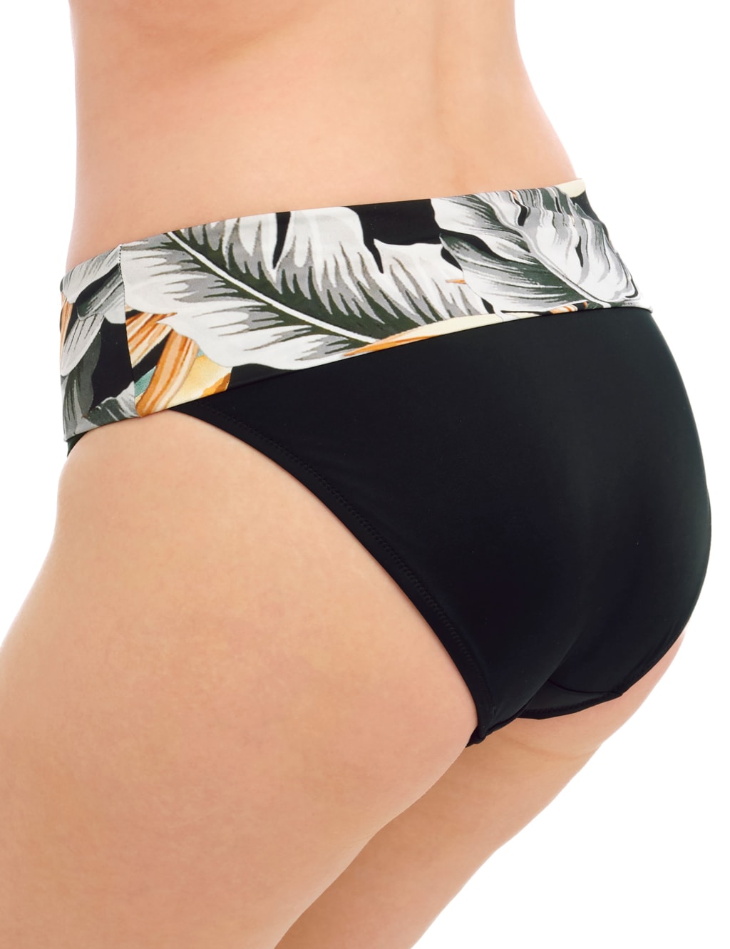 Bamboo Grove Botanical Roll Top Bikini Bottoms image 3