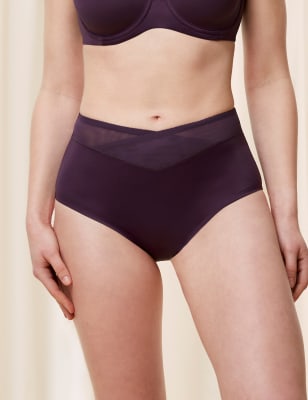 

Womens Triumph True Shape Sensation Maxi Full Briefs - Purple, Purple