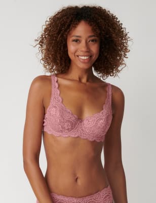 

TRIUMPH Sujetador balconette con encaje Amourette 300 para copa A-FWomens - Light Pink, Light Pink