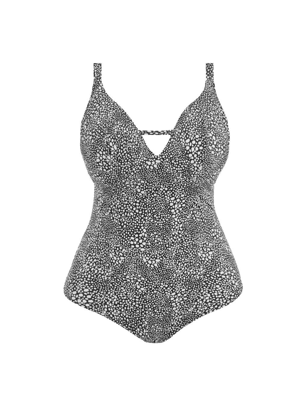 Printed Plunge Swimsuit image 2