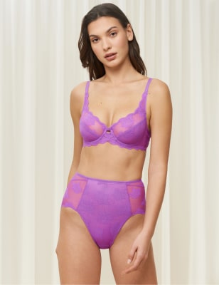 

Womens Triumph Amourette 300 Full Cup Bra - Purple, Purple