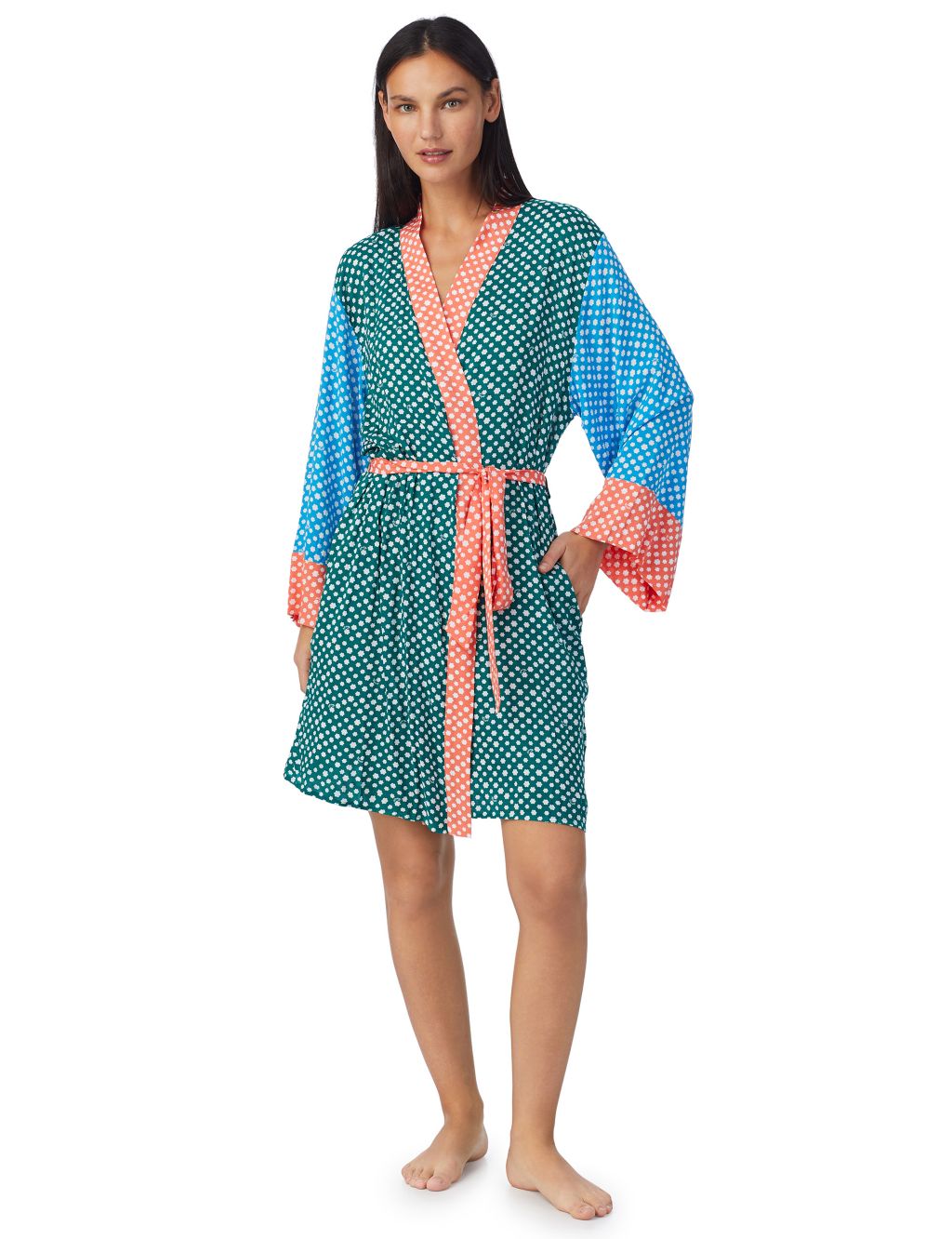 Printed Kimono Wrap