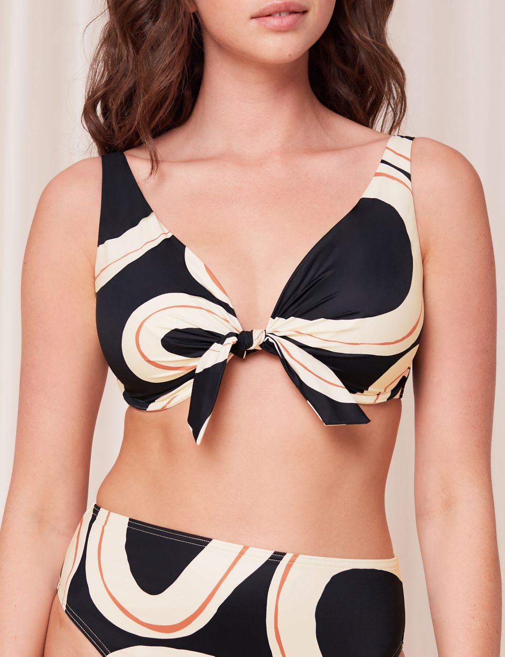 Summer Allure Printed Wired Bikini Top