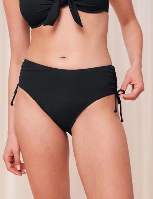 Triumph Womens Summer Glow Maxi Bikini Bottoms - 12 - Black, Black