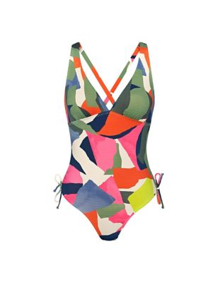 Summer Expression Colour Block Swimsuit (B – D)