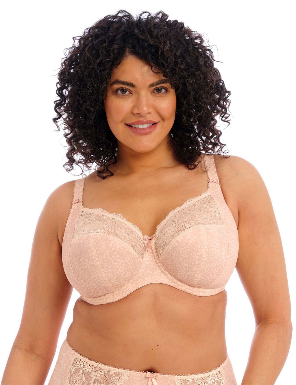 RRP £22.50 M&S 28A Padded Balcony Bra Strawberry Embroidered Mesh Pink Mix