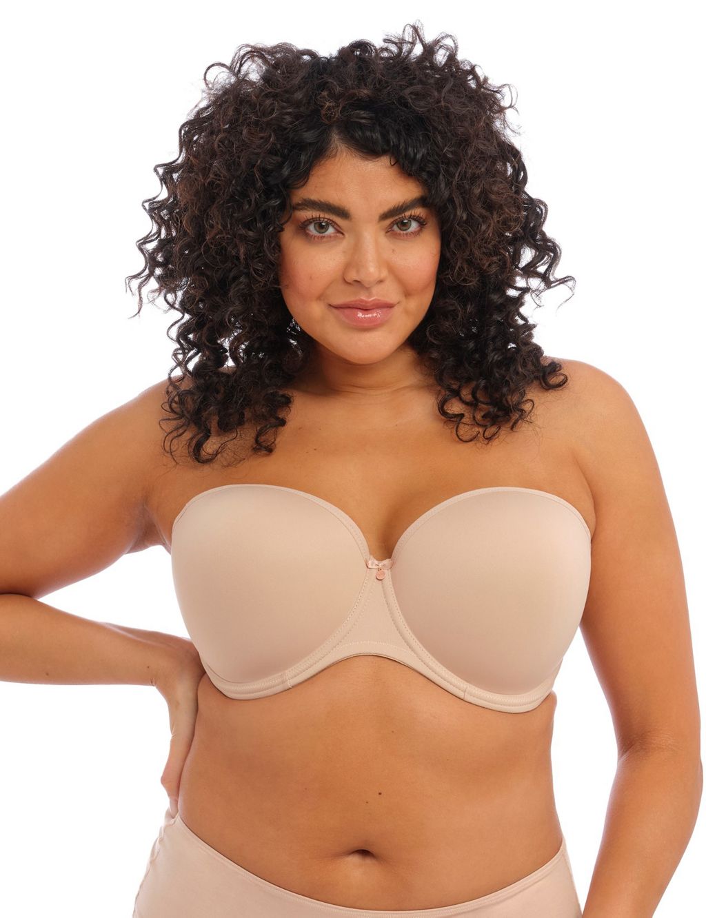 Smooth Wired Moulded Strapless Bra DD-J image 7