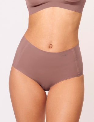 

Womens Sloggi Zero Feel Maxi Full Briefs - Brown, Brown