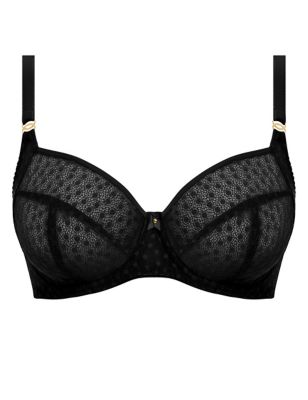 Deco Wired Moulded Plunge Bra D-GG, Freya