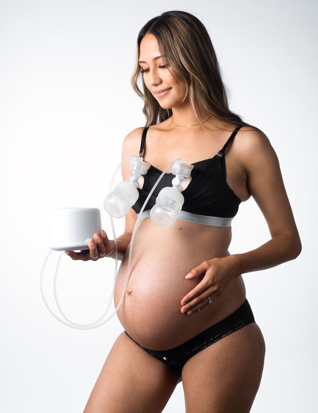 Freedom Non Wired Pump and Nursing Bra C-G image 5