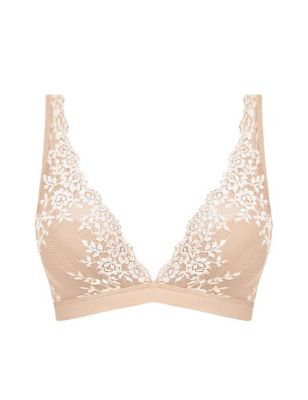 Wacoal Halo Lace Strapless Underwire Bra - Champagne For Breakfast