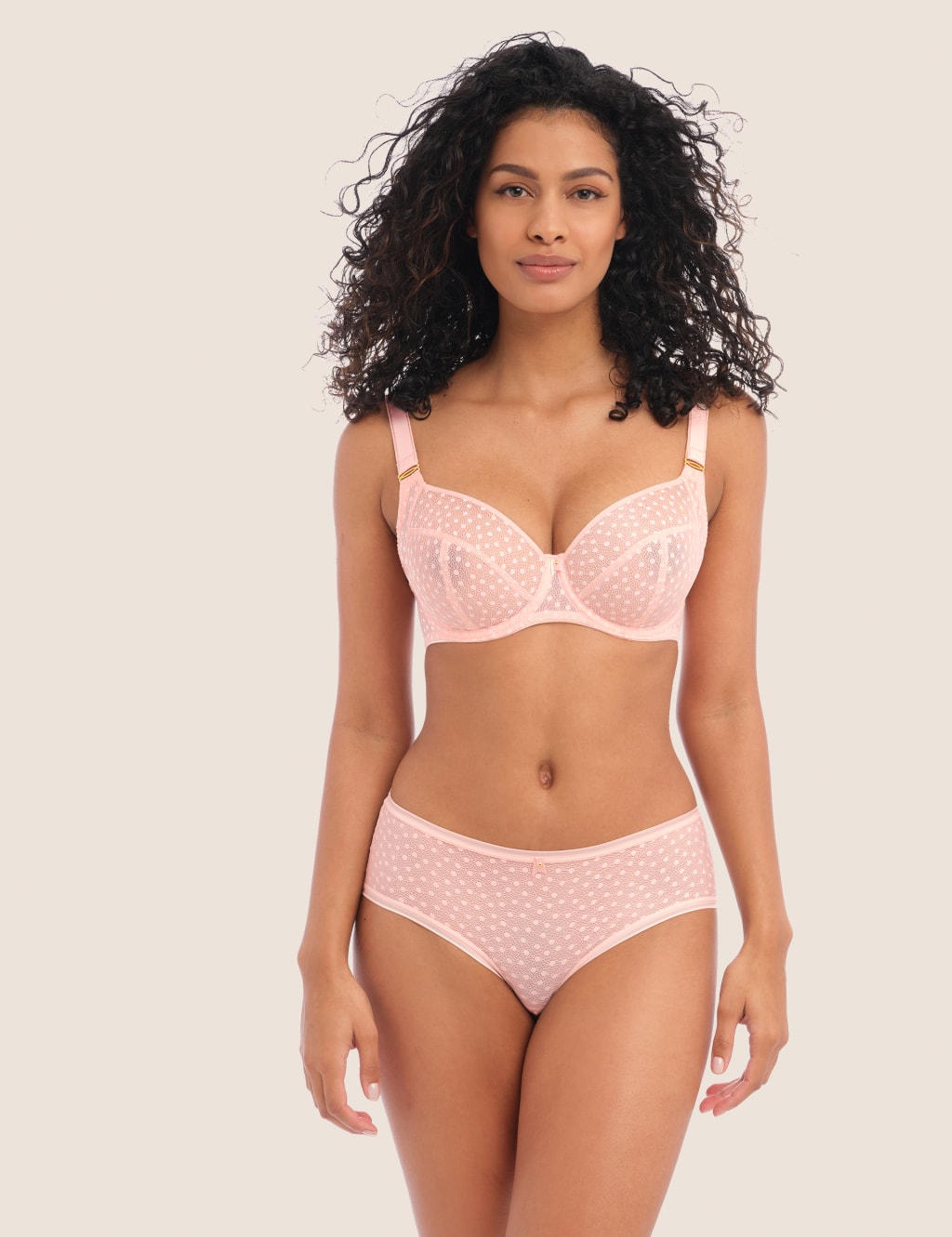 Starlight Wired Side Support Balcony Bra D-G image 4