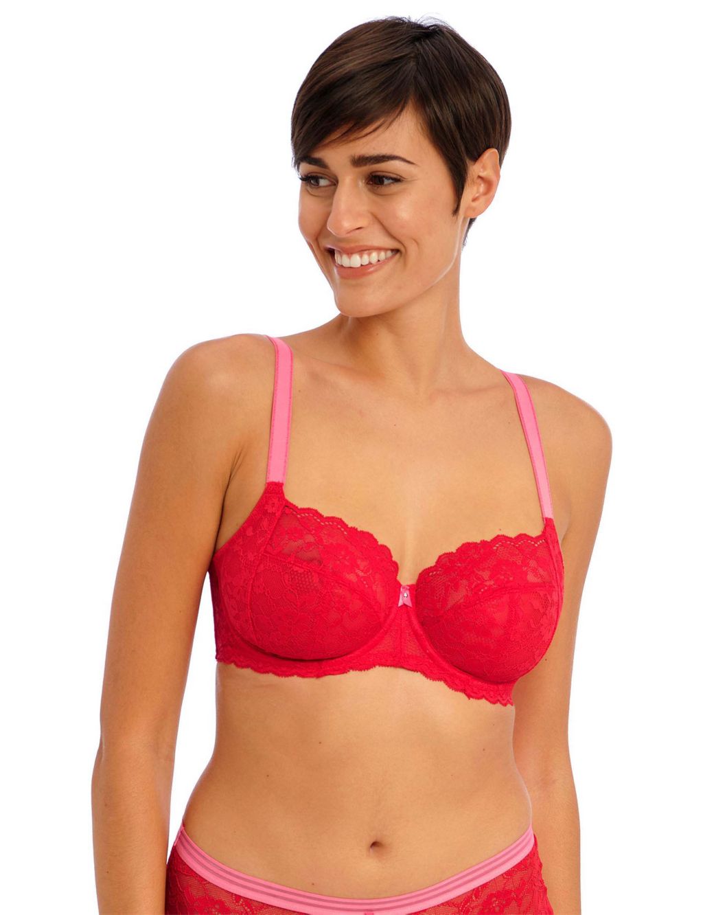 Offbeat Wired Side Support Bra D-K image 1
