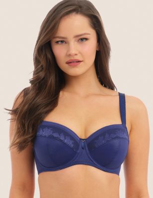 Fusion Navy Full Cup Side Support Bra from Fantasie