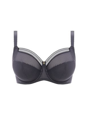 Fantasie Womens Fusion Wired Full Cup Side Support Bra D-HH - 36E - Grey, Grey,White,Sand,Black,Blus