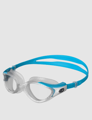 Speedo Women's Futura Biofuse Flexiseal Goggles - Blue Mix, Blue Mix,Black Mix