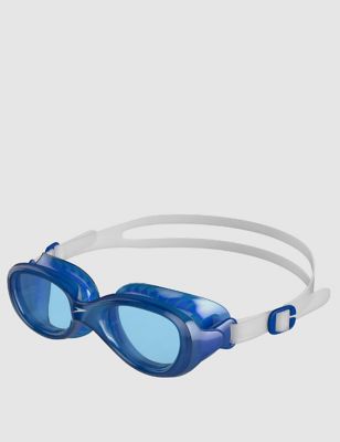 Speedo Junior Futura Classic Goggles - Blue Mix, Blue Mix