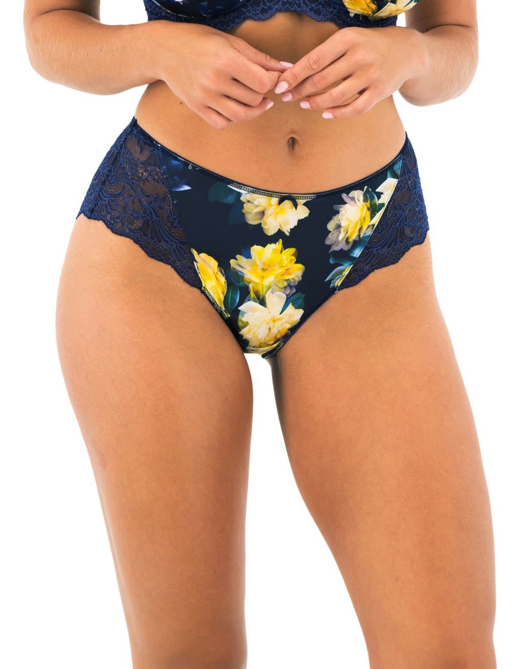 Lucia Lace Floral Knicker Shorts image 3