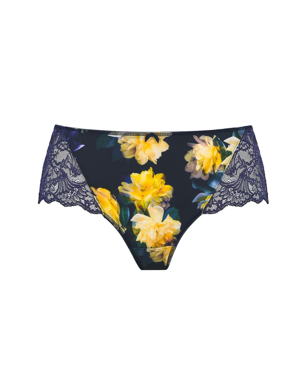 Lucia Lace Floral Knicker Shorts image 2