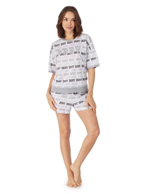 Cotton Rich Printed Shortie Set