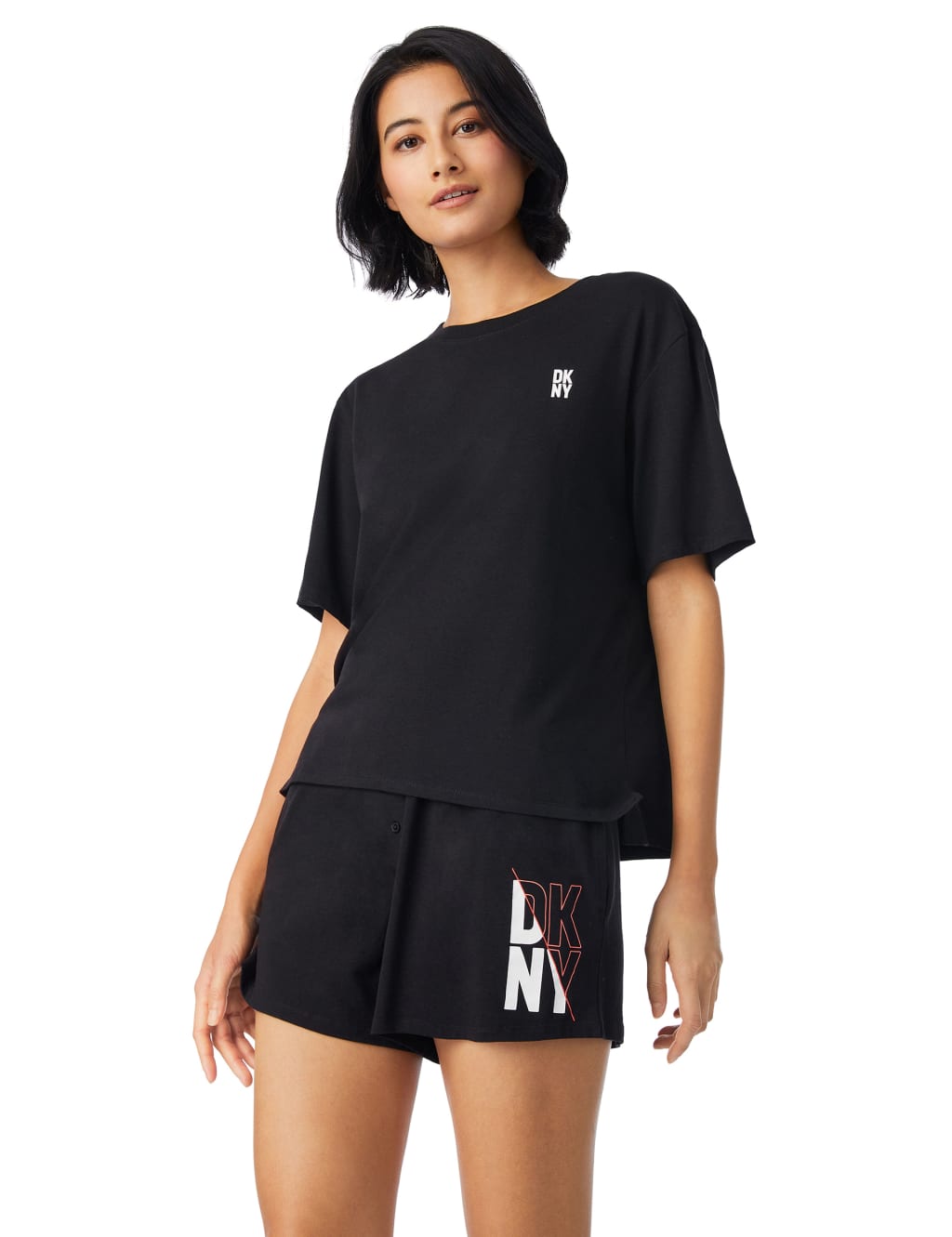 Cotton Rich Logo Shortie Set image 3