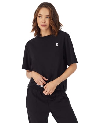 Cotton Rich Logo Pyjama Top