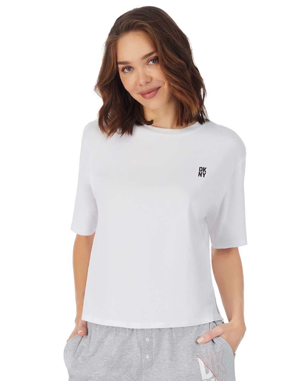 Cotton Rich Logo Pyjama Top image 3