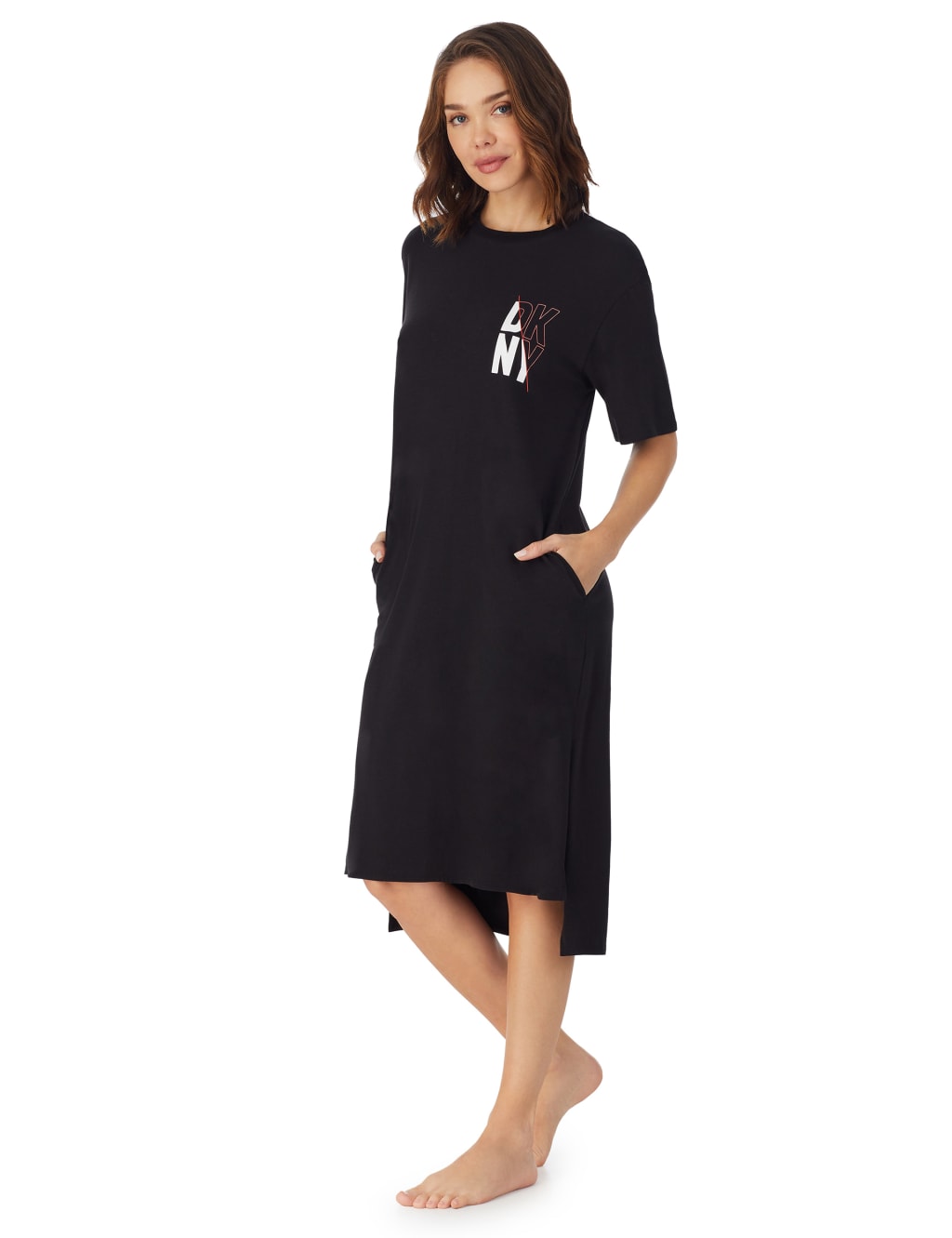Jersey Logo Midi Nightdress image 3